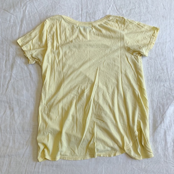 Wildfox Couture More Sun Please Tee in Yellow - Picture 3 of 4